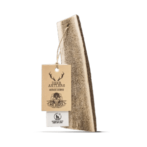 Peuran halkaistu sarvi – luonnollinen puruluu koirille, L (81-120g)