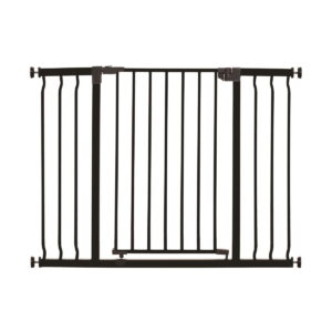 Leveä koiraportti Basic Sturdy musta 76 x 99-105,5 cm